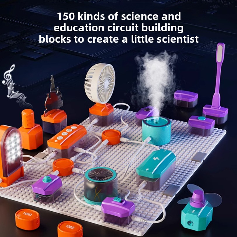 Science Toys Diy - Schaltung Experiment Bausteine Spielzeug Montage Wissenschaft