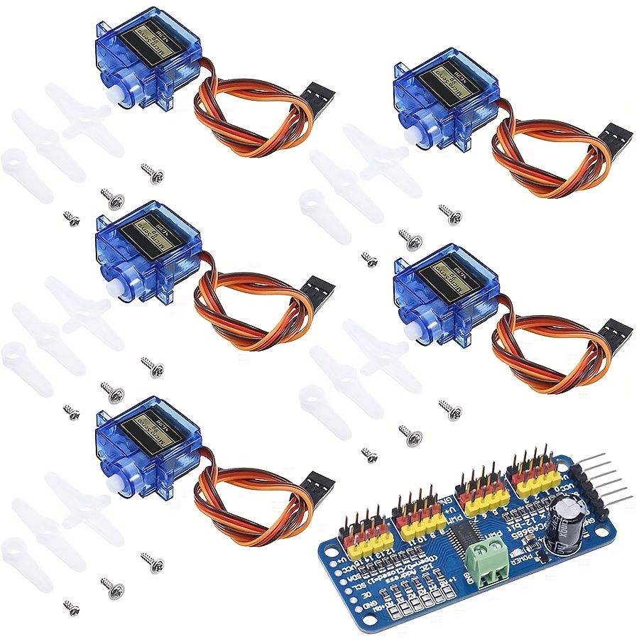 Robot Arm Motor - 5 Stück SG90 9G Servomotoren +