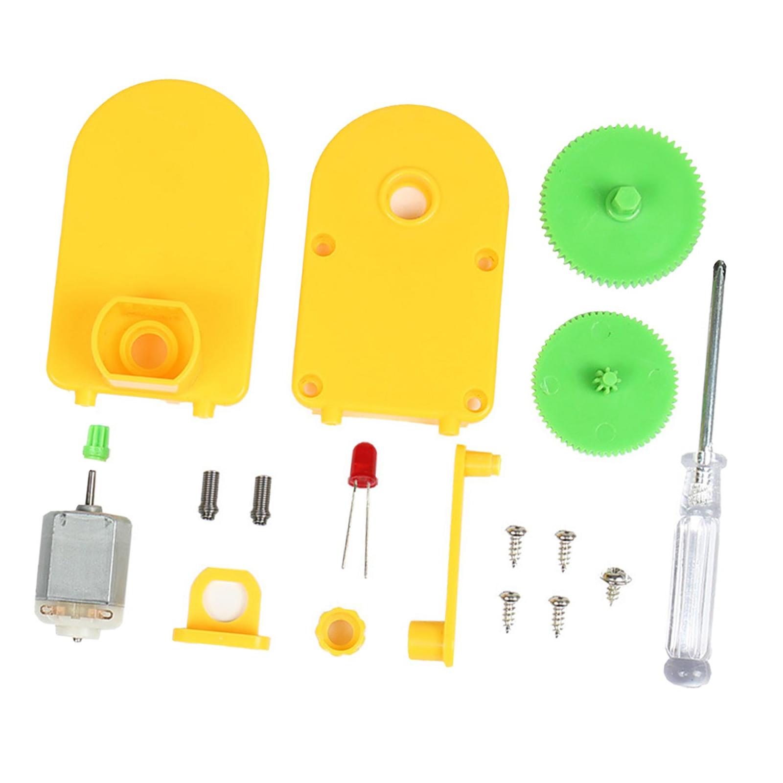 Science Project Physics - Handkurbel-Elektrogenerator-Set, DIY-Projekte, Lernspielzeug, Physik-Lehrmittel, wissenschaftliches Experiment,
