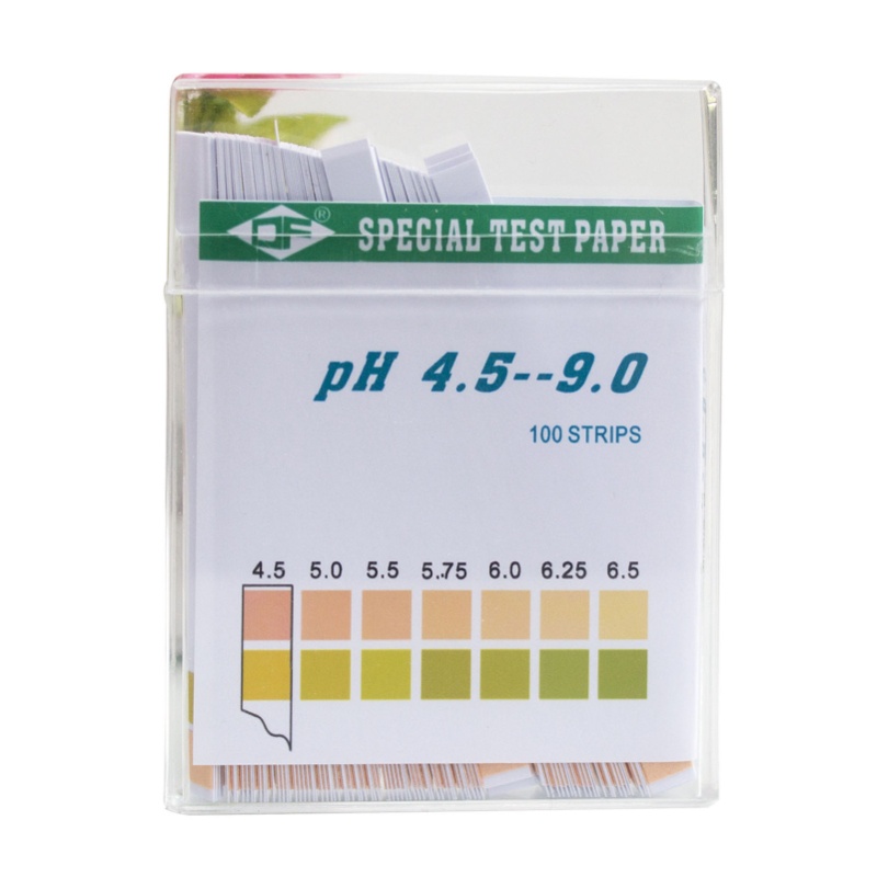 Ph Strip Test - PH-Teststreifen 2 Farben 4,5-9,0 Schnelltest 100