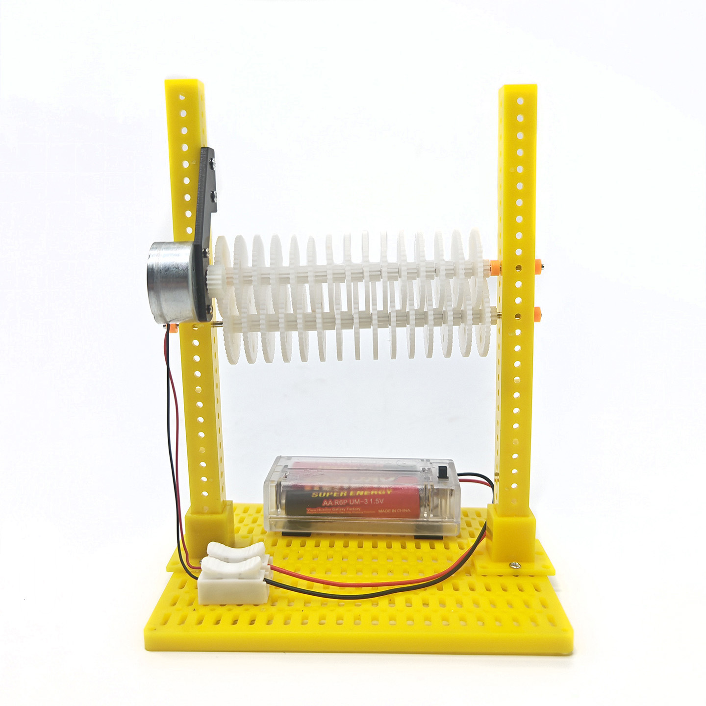 Science Toys Diy - Kinder-Puzzle-Zahnräder Nr. 1 Wissenschaft und Technologie