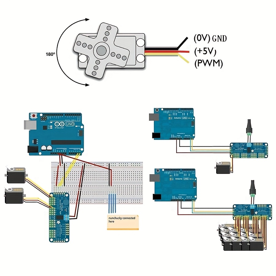 5 Stück SG90 9G Servomotoren + – Robot Arm Motor Bewertung und Preis