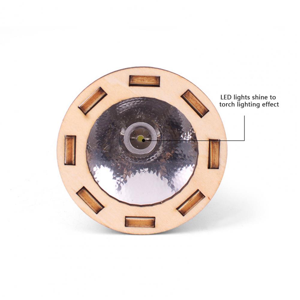Holz-DIY-Taschenlampen-Puzzle- – Science Project Physics Bewertung und Preis