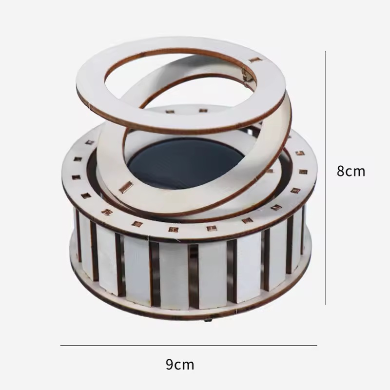1 Stück DIY Solar-Doppelring-B – Science Toys Diy Bewertung und Preis
