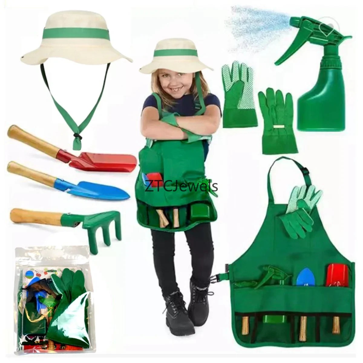 Kinder-Gartenschürzen-Werkzeug – Science Toy Bewertung und Preis