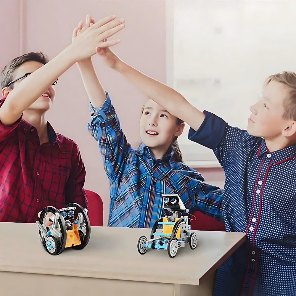 Solar-Roboter-Bausteine, 12-in – Science Toys Diy Bewertung und Preis