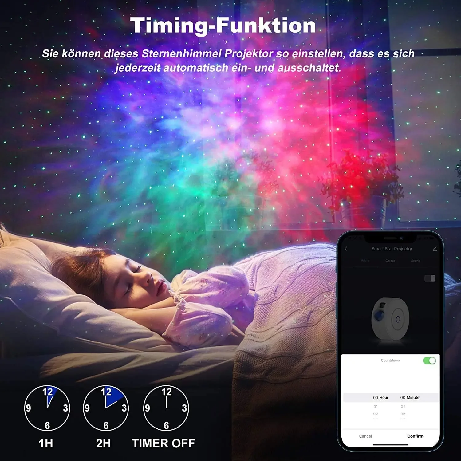 Tuya Wifi intelligente Aurora  – Planetarium Projector Home Bewertung und Preis