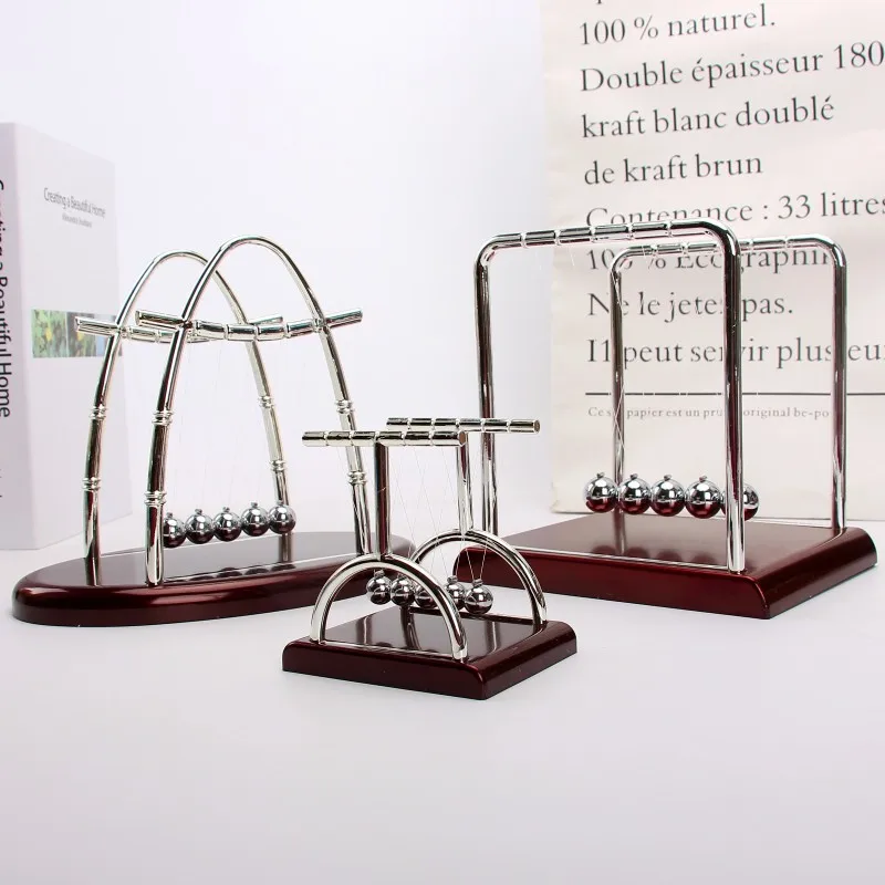 Newton-Wiege mit Stahlkugeln,  – Newton Cradle Large Bewertung und Preis