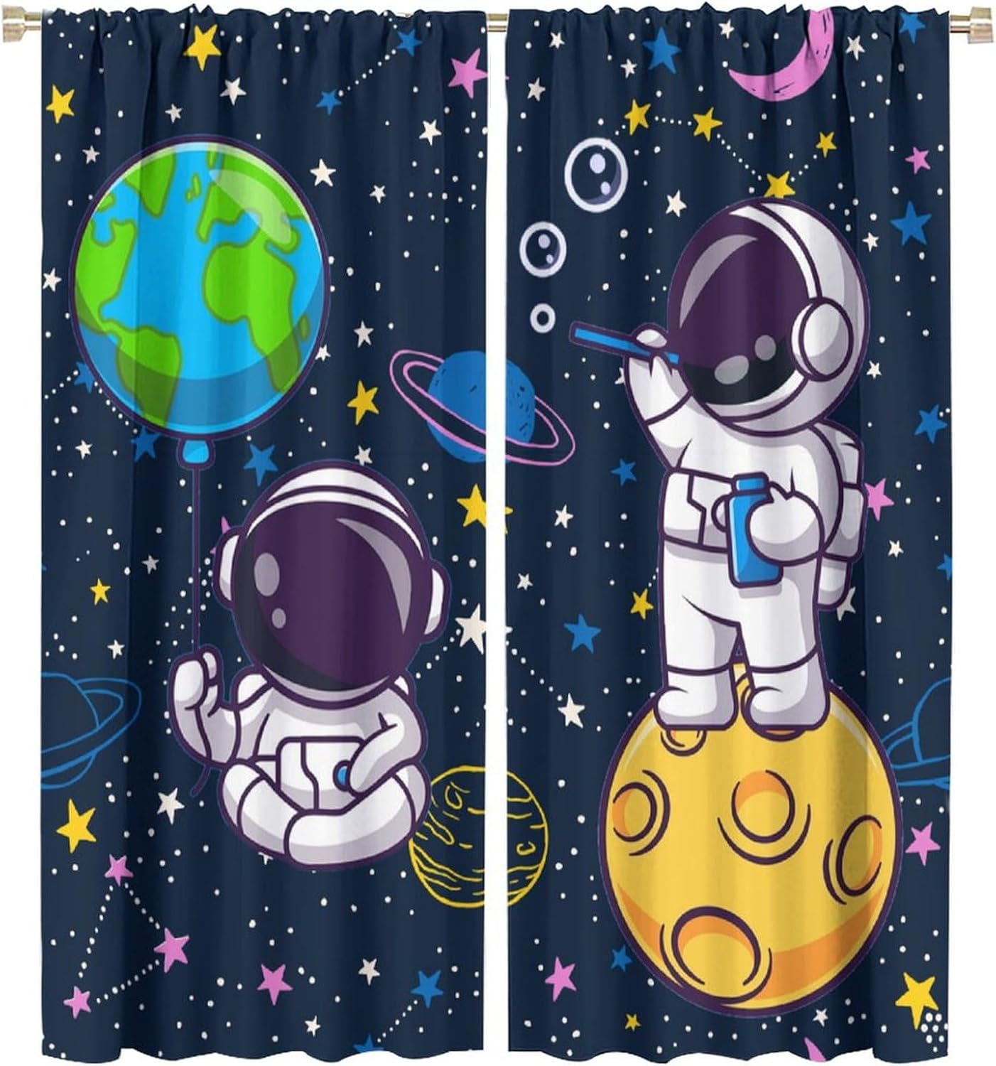 Weltraum-Astronauten-Galaxie-V – Science Nursery Bewertung und Preis