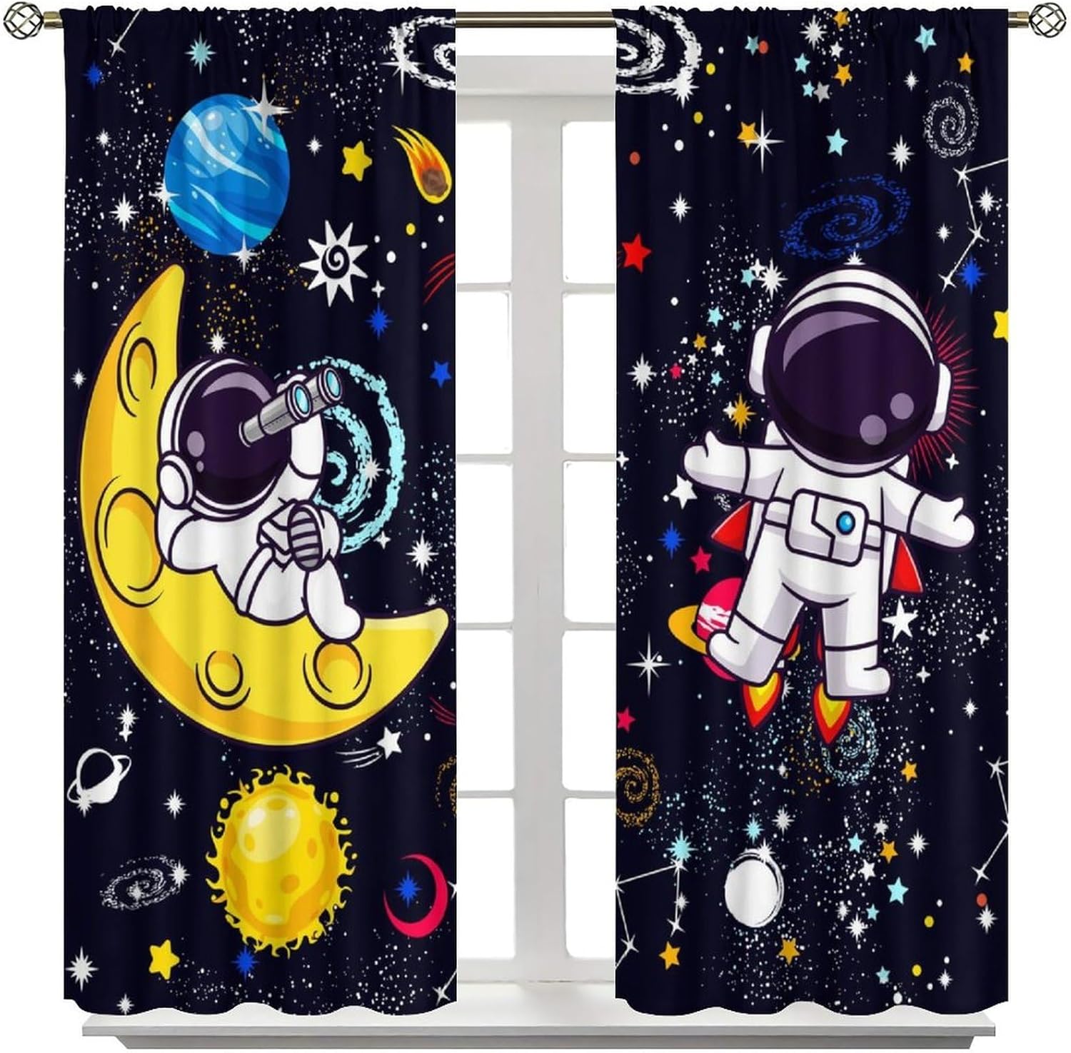 Galaxy Science Vorhang-Dekorat – Science Nursery Bewertung und Preis
