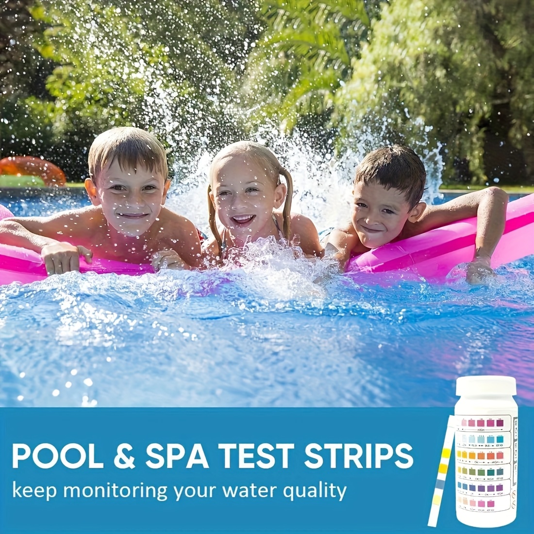 6-in-1-Teststreifen für Pool-  – Ph Strip Test Bewertung und Preis