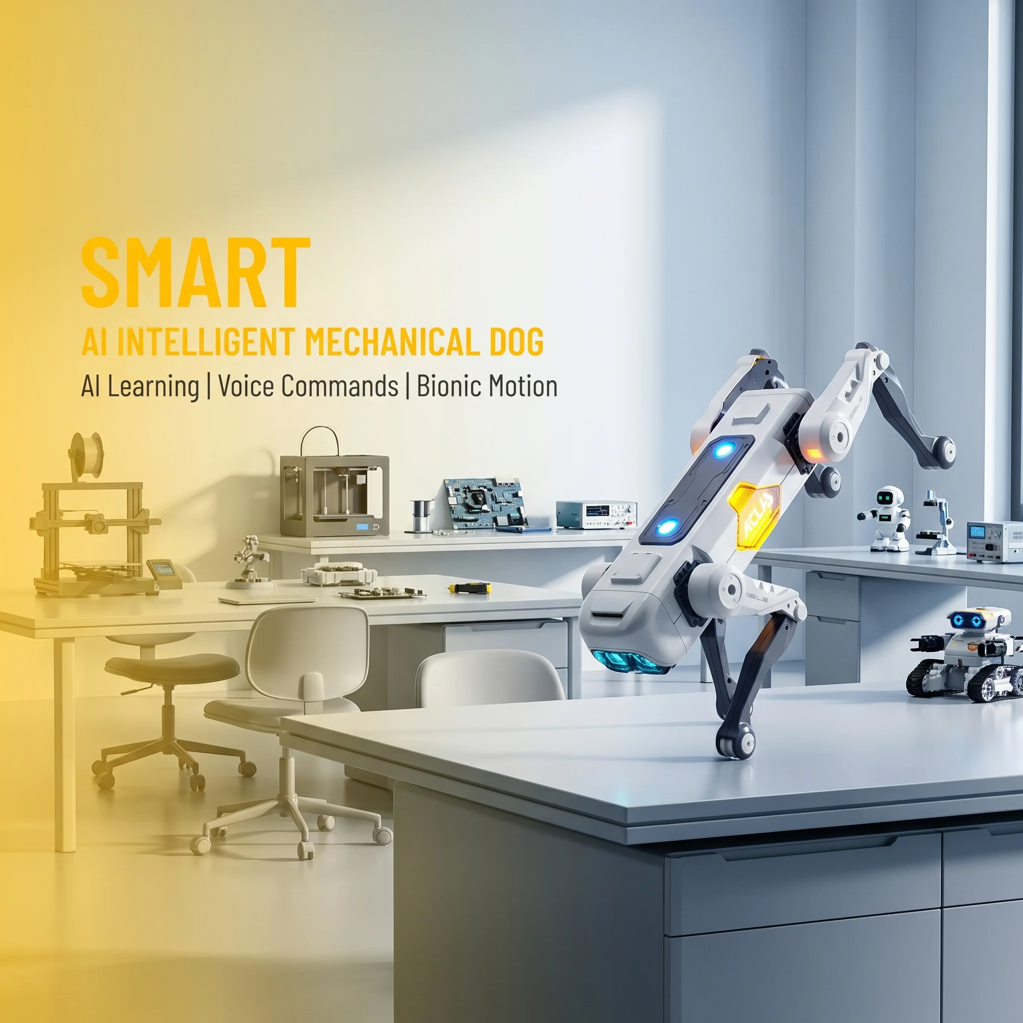 KI-Smart-Roboterhund, Sprach-  – Science Robotics Bewertung und Preis