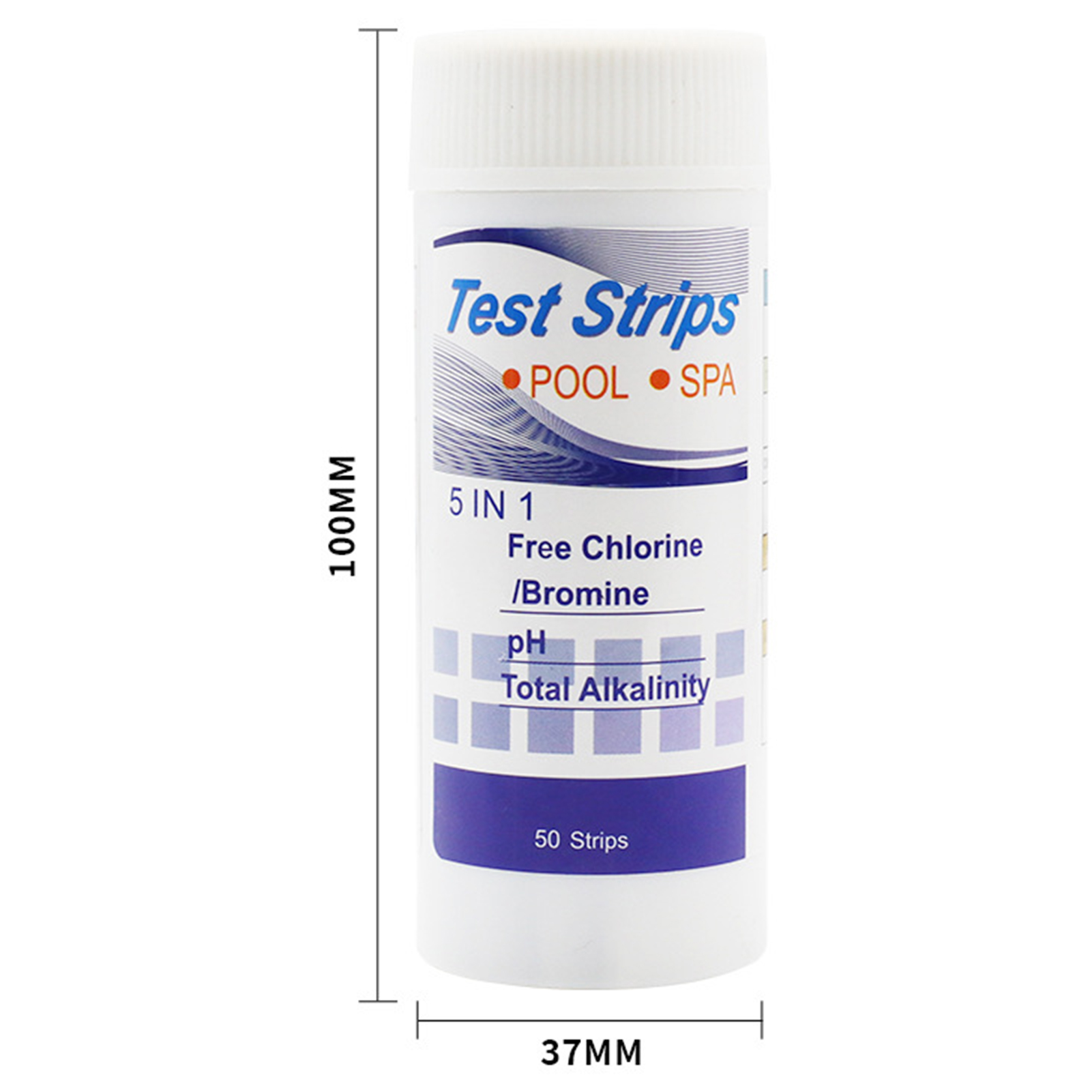 50 Stück Mehrzweck-Chlor-PH-Te – Ph Strip Test Bewertung und Preis
