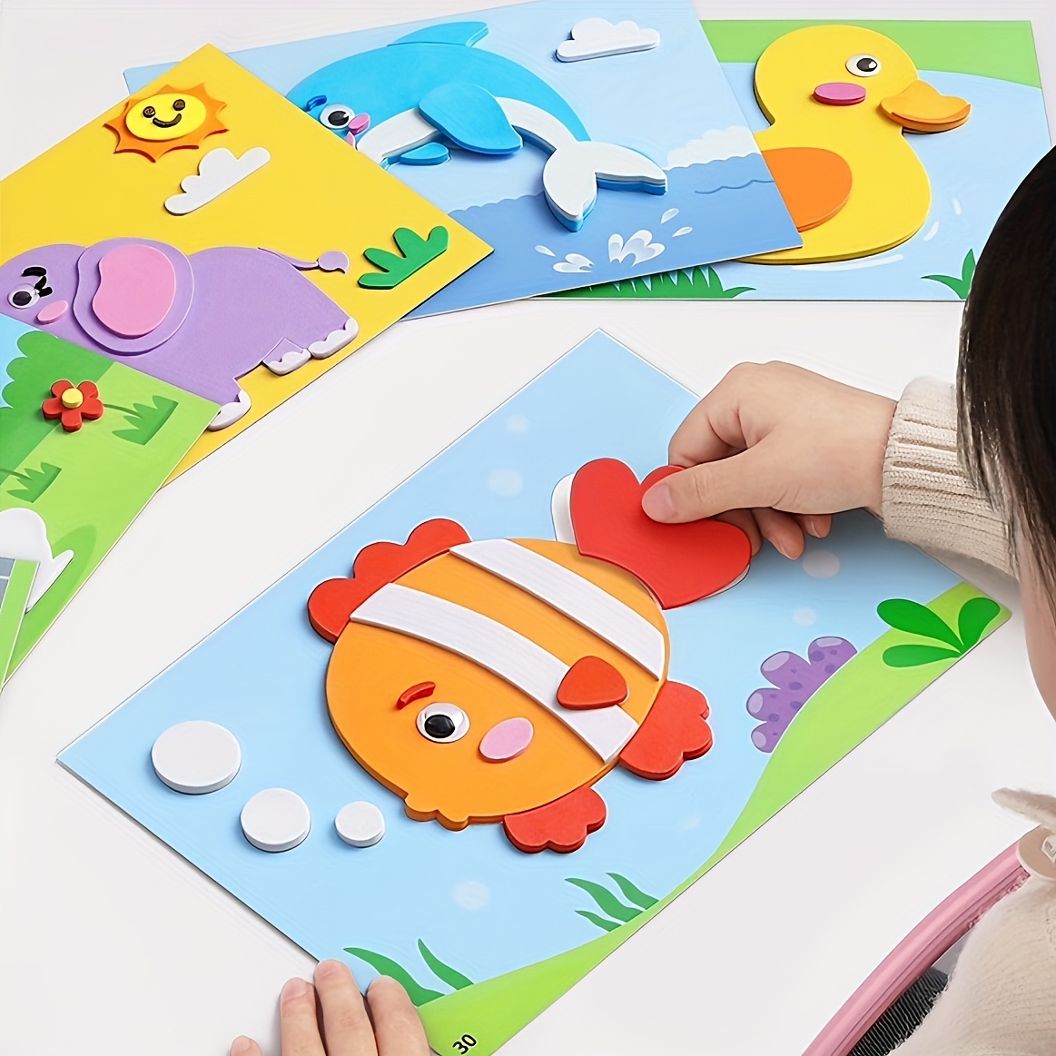 3D-Aufkleber für Kinder, Einwe – Science Toys Diy Bewertung und Preis