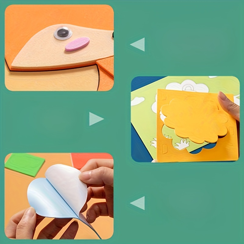 3D-Aufkleber für Kinder, Einwe – Science Toys Diy Bewertung und Preis