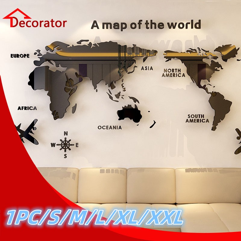 Nordische Weltkarte Acryl 3D W – Star Map Poster Bewertung und Preis